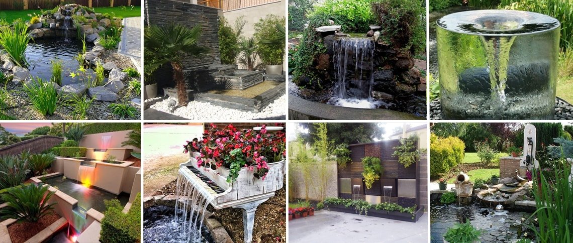 fuentes para jardin de obra en madrid