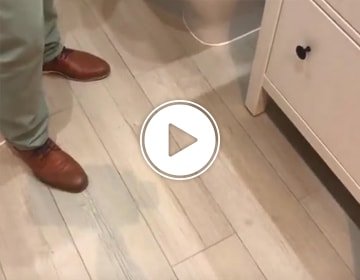 video de obra de baño secundario moratalaz